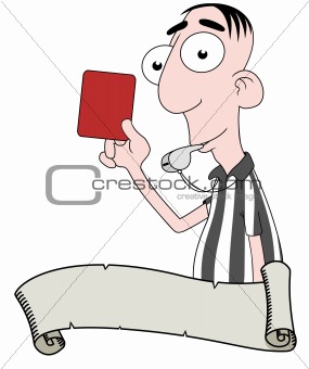 Referee and scroll