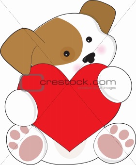 Cute Puppy Valentine