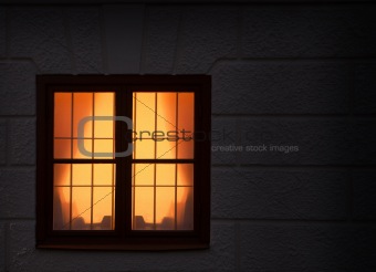 Window with light
