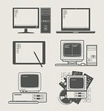 computer set icon