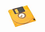 Floppy Disk Orange