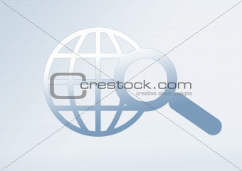 world search symbol