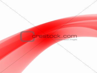 abstract flowing shape