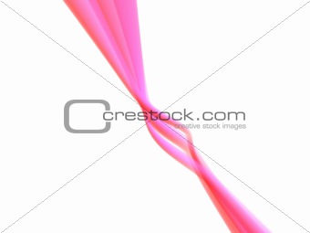 flowing pink shape
