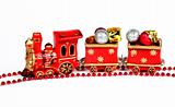 Christmas decoration - red train