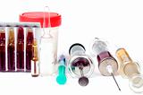 Syringes and ampoules