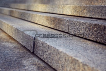Granite stairs