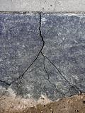 sidewalk crack