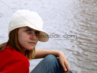 Young Girl In Hat