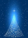 Starry Christmas tree