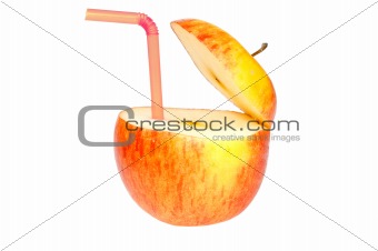 Abstract apple drink