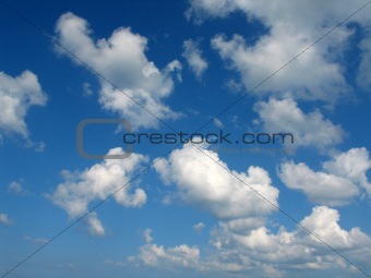 Blue Sky with clouds