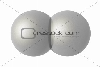 chromed spheres