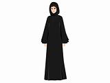 Arab Woman in Abaya