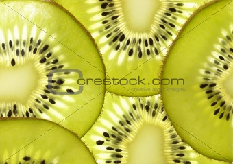 Kiwi Fruit Close Up