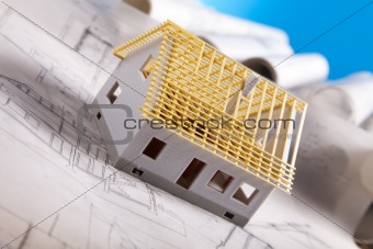 Architecture model and plans