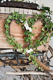 Heart-shaped wreath