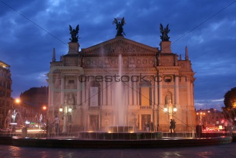 Opera House in Lviv / Ukraine
