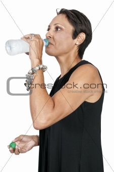 Woman Drinking