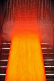 cooling hot steel plate