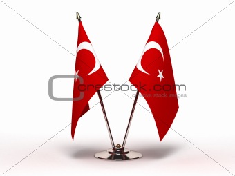 Miniature Flag of Turkey