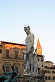 Fountain Of Neptune In Florence