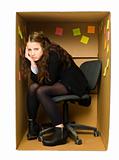 Depressed Office Woman