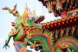 Asian temple dragon