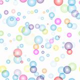 Transparent colorful seamless background