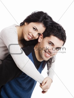 Happy young couple
