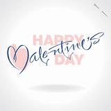 valentine hand lettering (vector)