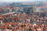 Portugal. Porto. Aerial view over the city Portugal. Porto. Aerial view over the city 
