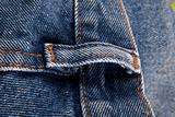 Blue jeans detail
