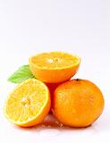 Fresh juicy tangerine, mandarin orange