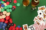 Gambling table background