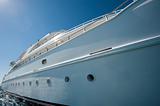 Large luxury motor yacht