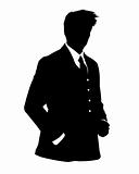 business man avatar profile