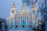 St. Nicholas cathedral in Saint-Petersburg