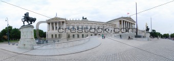 panoramic view of Parliament