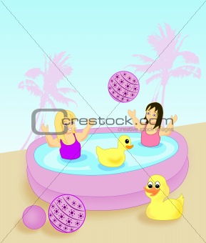 Bathing GirlS