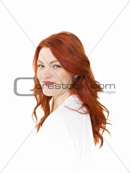 Red Haired woman
