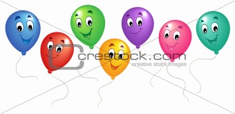 Group of cartoon balloons 3