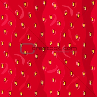 seamless strawberry pattern