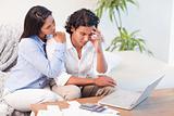 Frustrated couple underestimated their expenses