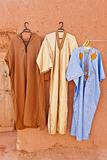 Djellaba - traditional long, loose-fitting unisex outer robe.