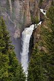 Tower Falls Waterfall 
