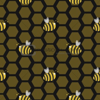 Seamless bee hive