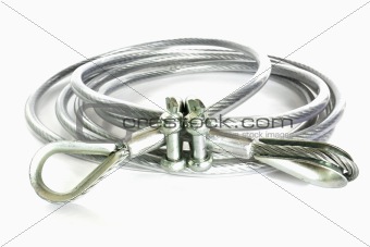 Coiled rope sling 