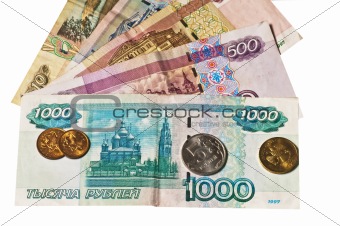 Currency of Russia Rubel