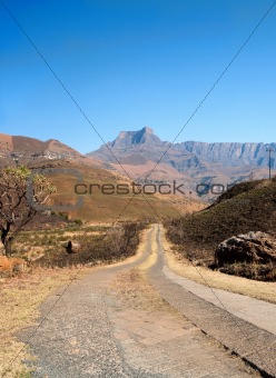 Drakensberg mountains.